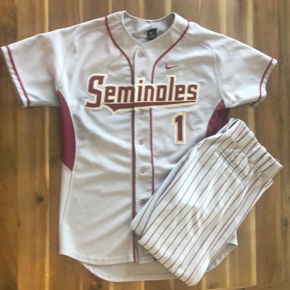 FSU team issued NIKE baseball uniform jersey pants